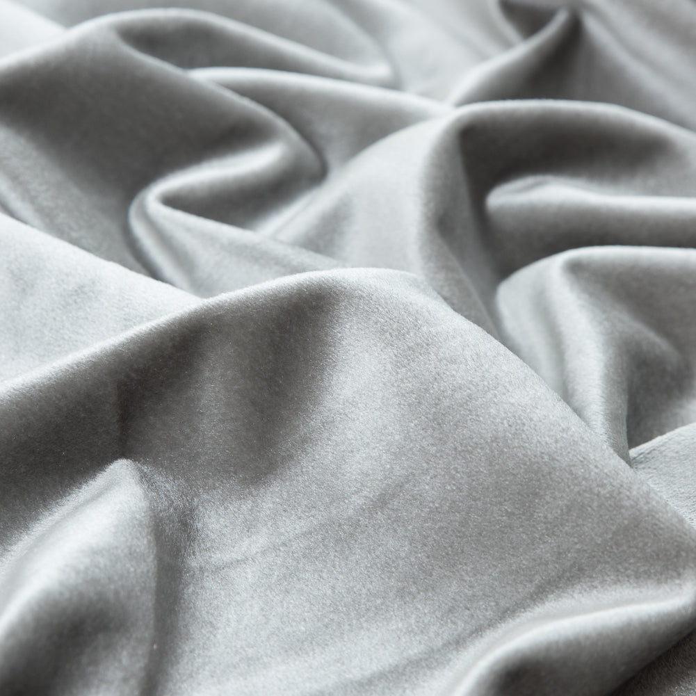 Polyester Velvet - Gray Violet - Helene Collection Full Polyester Velvet - Gray Violet - Helene Collection Full
