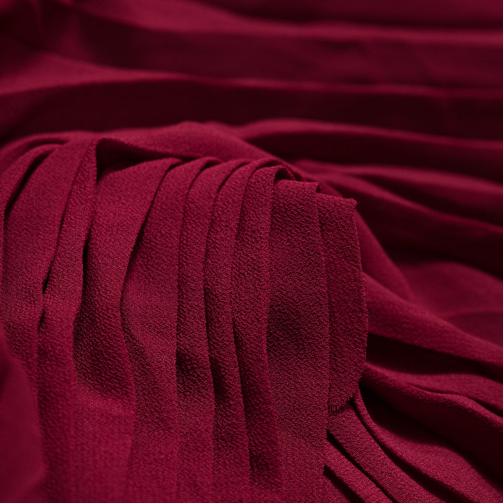Rhododendron Accordion Pleated Chiffon - Full Rhododendron Accordion Pleated Chiffon - Full