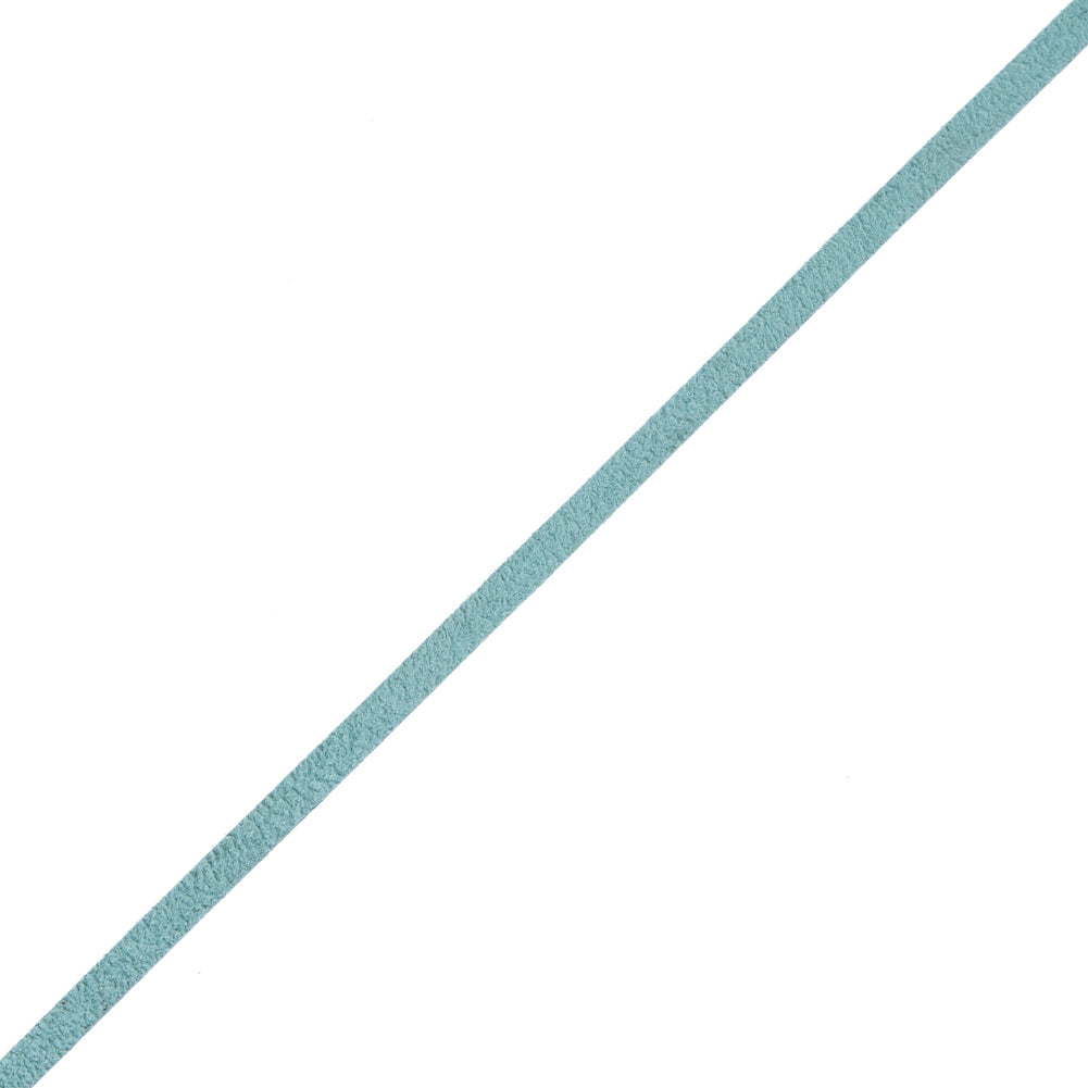 Beryl Green Faux Suede Cord/Ribbon - 0.2" Beryl Green Faux Suede Cord/Ribbon - 0.2"