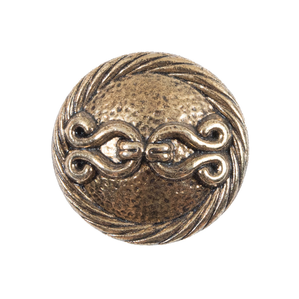 Gold Metal Coat Button - 40L/25.5mm Gold Metal Coat Button - 40L/25.5mm