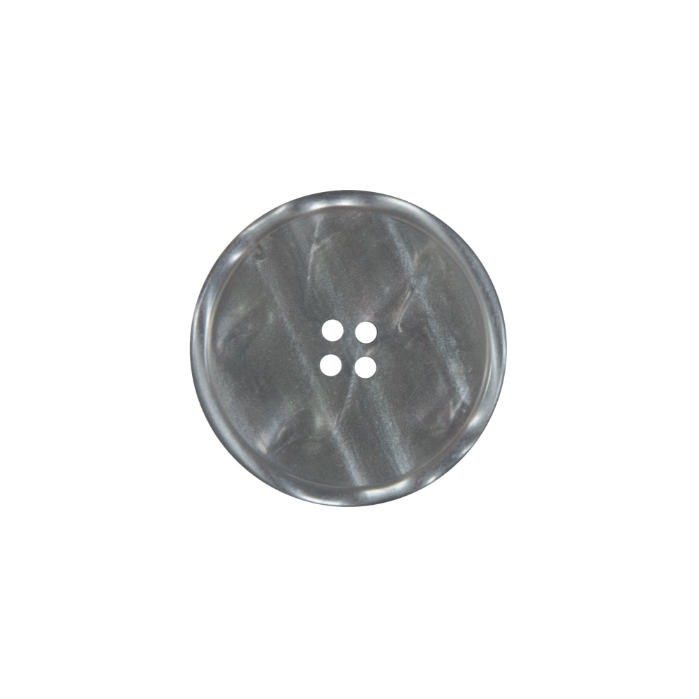 Gray Iridescent Plastic Button - 32L/20mm Gray Iridescent Plastic Button - 32L/20mm