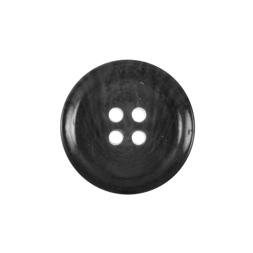 Gray 4-Hole Plastic Button - 36L/23mm Gray 4-Hole Plastic Button - 36L/23mm
