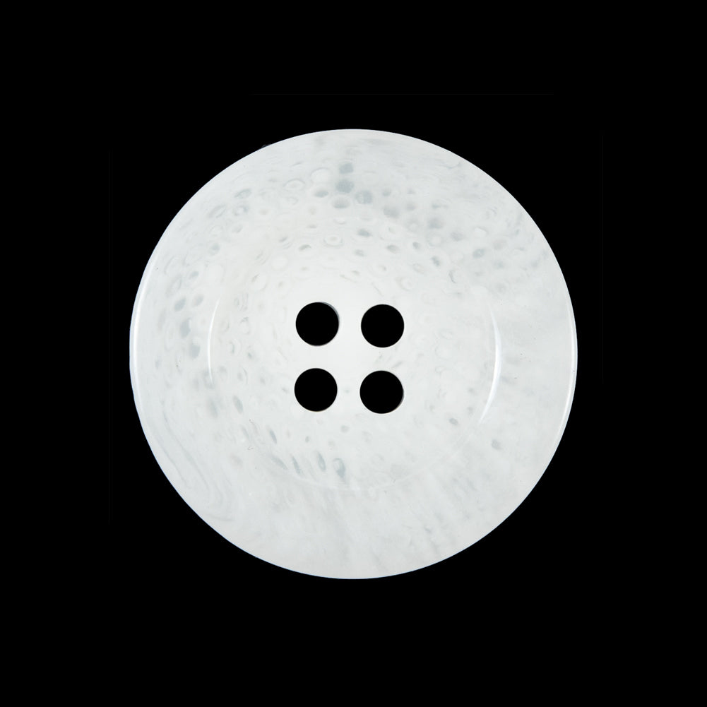 Translucent White 4-Hole Button - 40L/25mm Translucent White 4-Hole Button - 40L/25mm