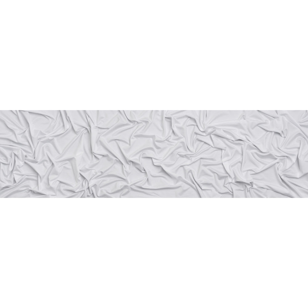 Stretch Bamboo Jersey - White - Willow Collection - Full Stretch Bamboo Jersey - White - Willow Collection - Full