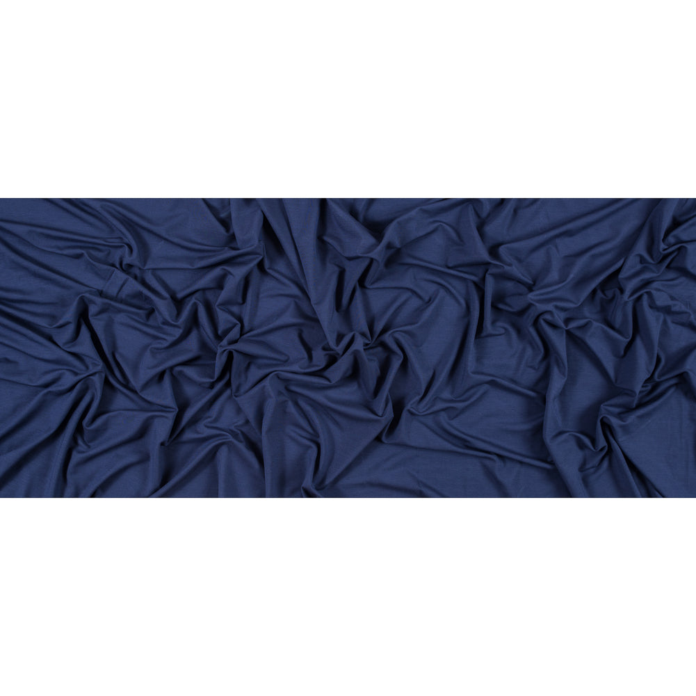 Stretch Bamboo Jersey - Blue - Willow Collection - Full Stretch Bamboo Jersey - Blue - Willow Collection - Full