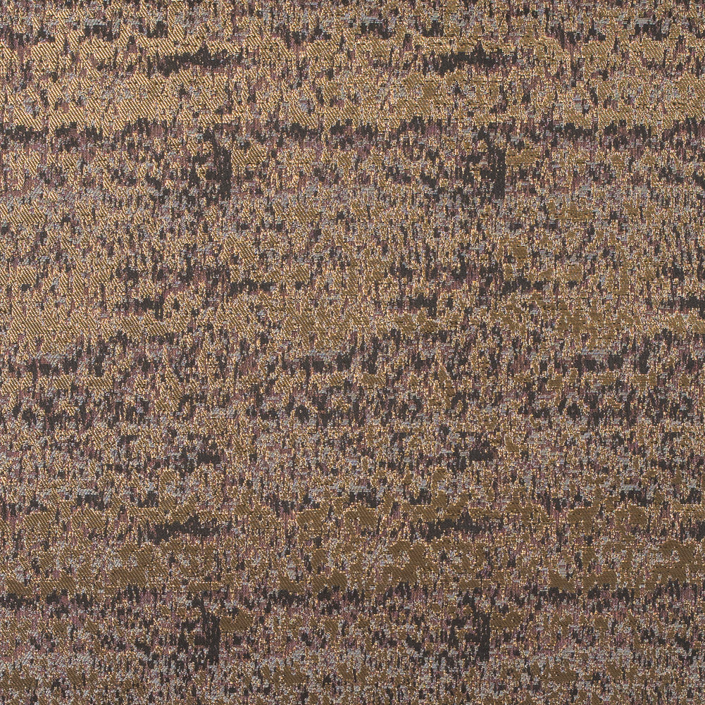 Metallic Gold and Pink Abstract Jacquard Metallic Gold and Pink Abstract Jacquard