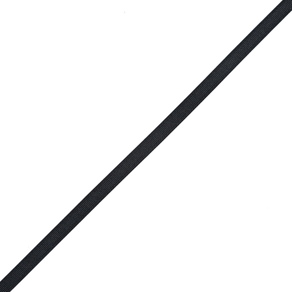 Black Grosgrain Ribbon - .375" Black Grosgrain Ribbon - .375"