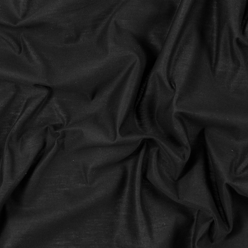 Black Sheer Rayon Jersey Black Sheer Rayon Jersey