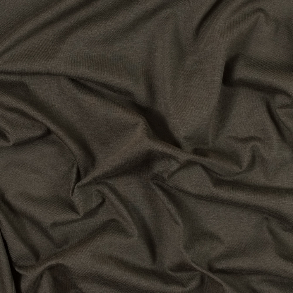 Heathered Army Green Rayon Jersey Heathered Army Green Rayon Jersey