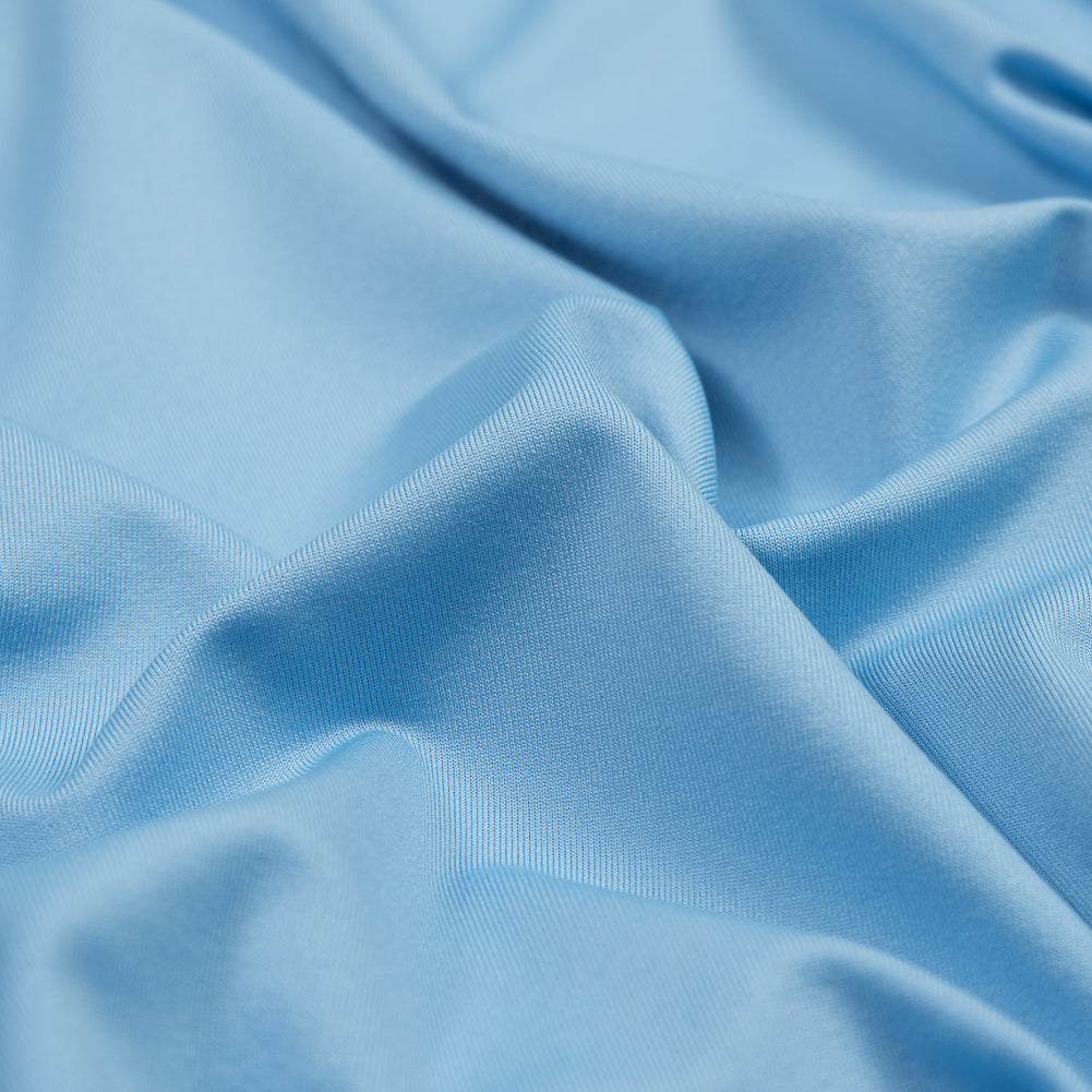 Light Blue Antibacterial and Wicking Polyester Jersey Full Light Blue Antibacterial and Wicking Polyester Jersey Full
