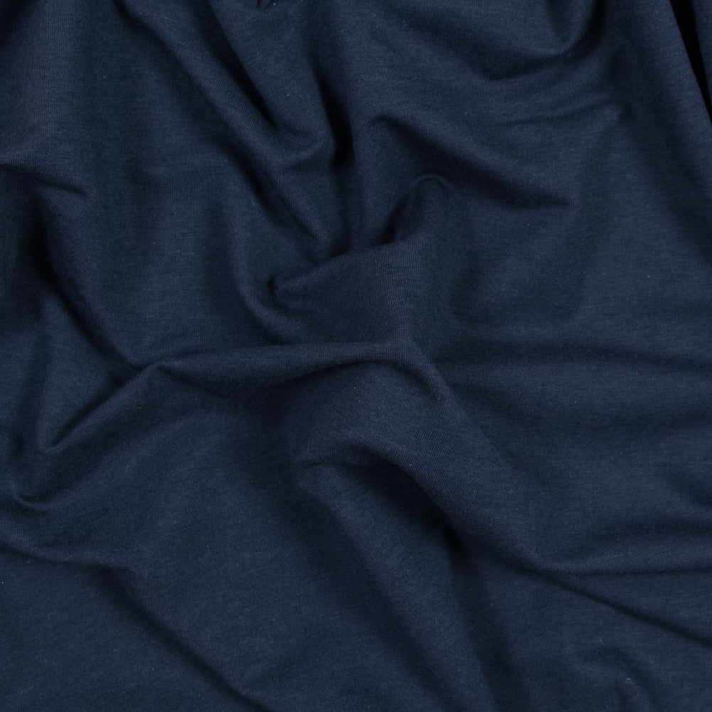 Bamboo Stretch French Terry - Marine - Emei Collection Bamboo Stretch French Terry - Marine - Emei Collection