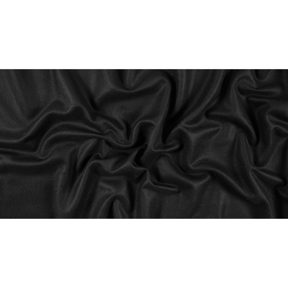 Roberto Cavalli Black Felted Wool Coating Full Roberto Cavalli Black Felted Wool Coating Full