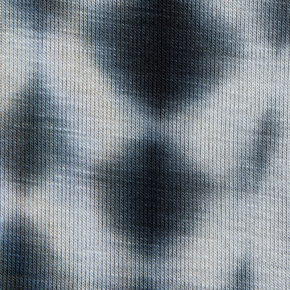 Black Tie Dye Rayon Jersey Detail Black Tie Dye Rayon Jersey Detail