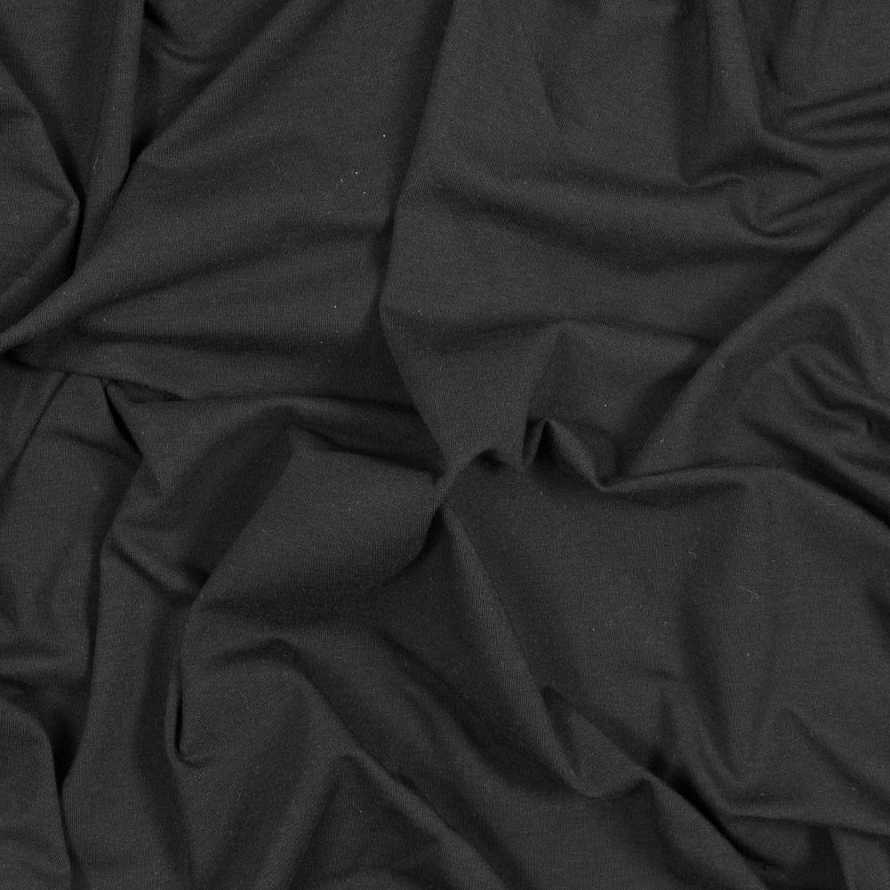 Black Stretch Rayon Jersey Black Stretch Rayon Jersey