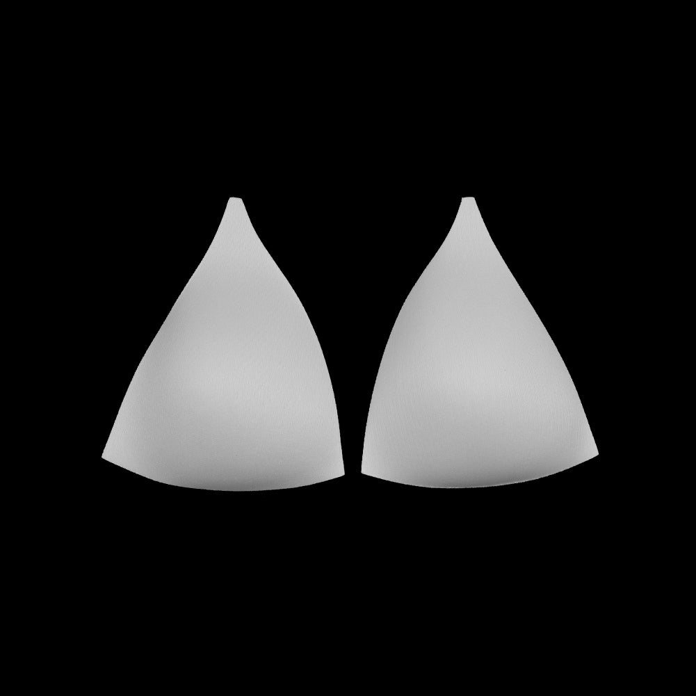White Triangle Bra Cup - Size 06 White Triangle Bra Cup - Size 06