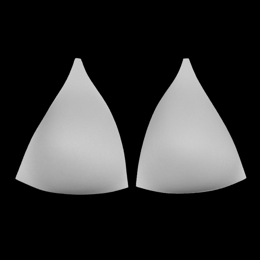 White Triangle Bra Cup - Size 10 White Triangle Bra Cup - Size 10