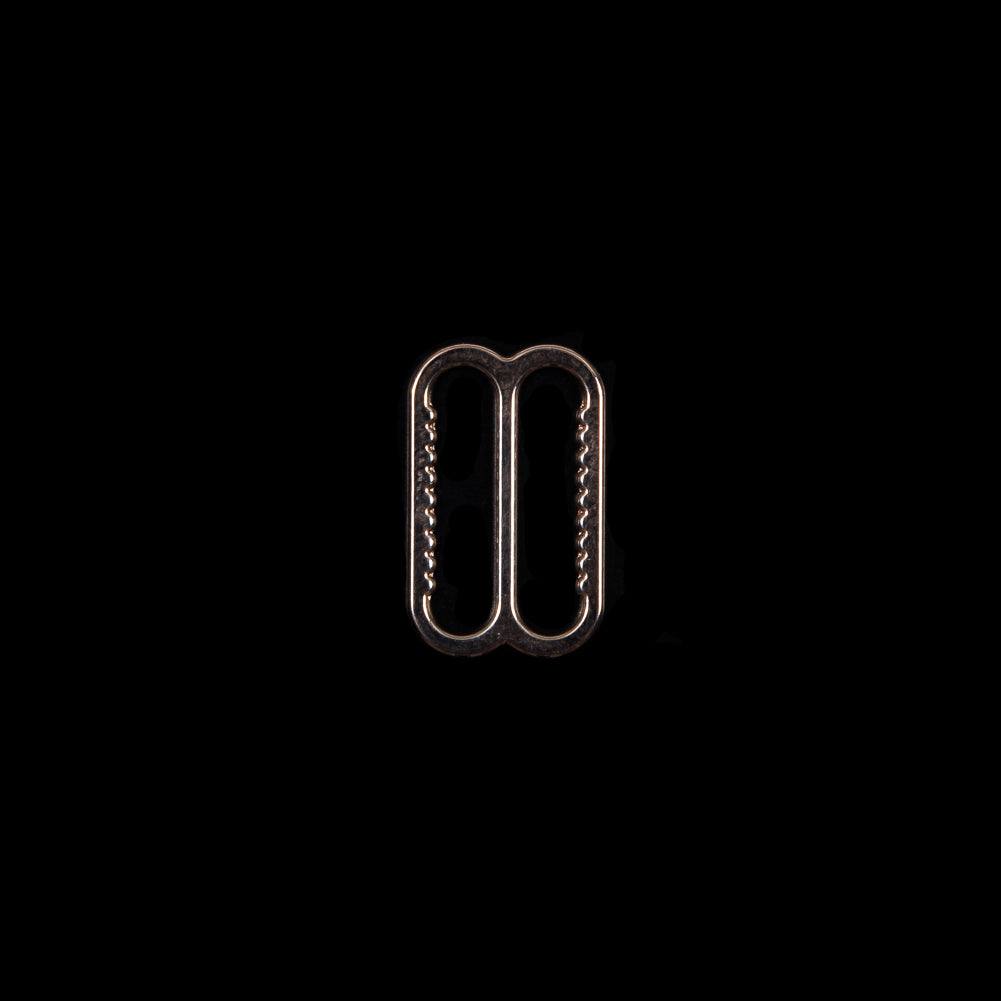 Rose Gold Bra Slider with Teeth - 16mm/0.625" Rose Gold Bra Slider with Teeth - 16mm/0.625"