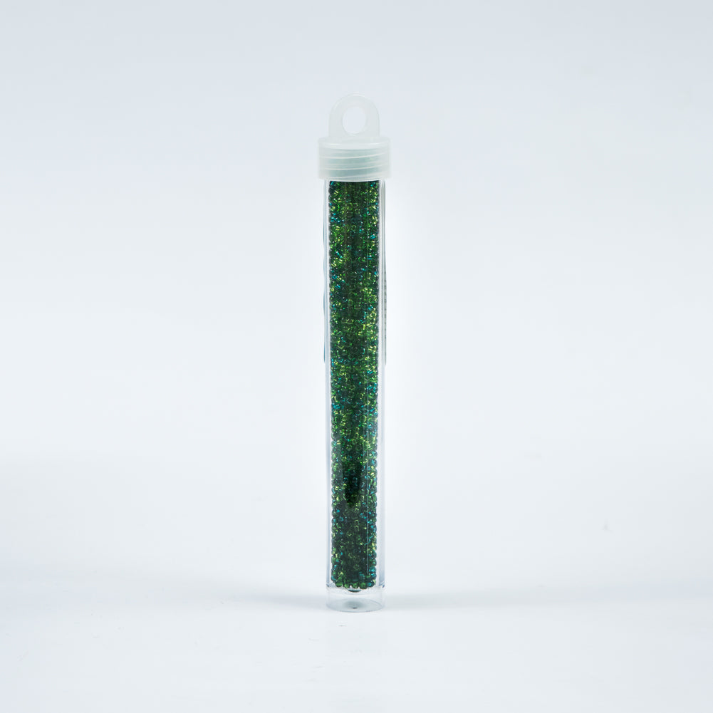 Clear Seagreen Mixed Czech Seed Beads - Size 10 Detail Clear Seagreen Mixed Czech Seed Beads - Size 10 Detail