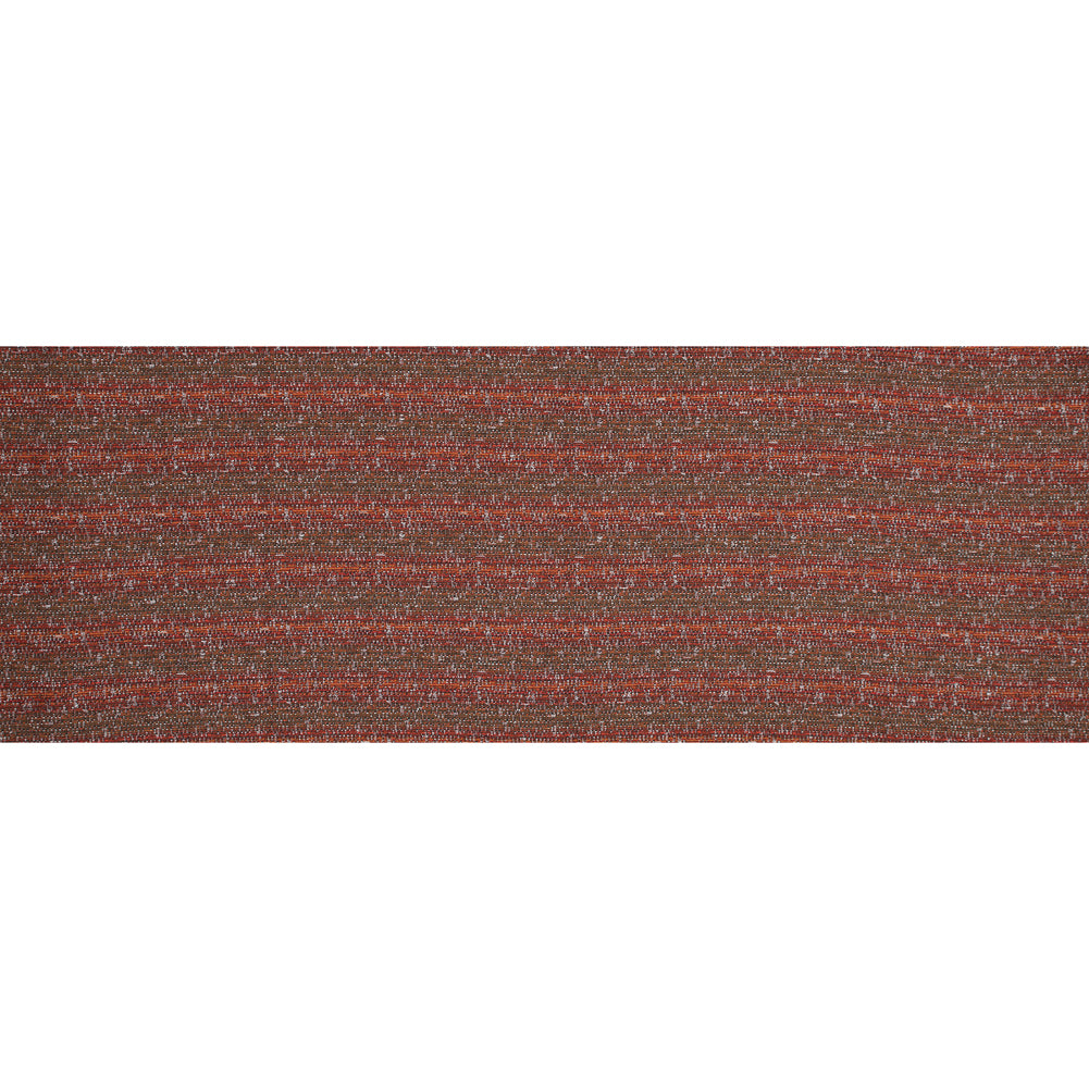 Red, Orange and Brown Cotton Tweed - Full Red, Orange and Brown Cotton Tweed - Full