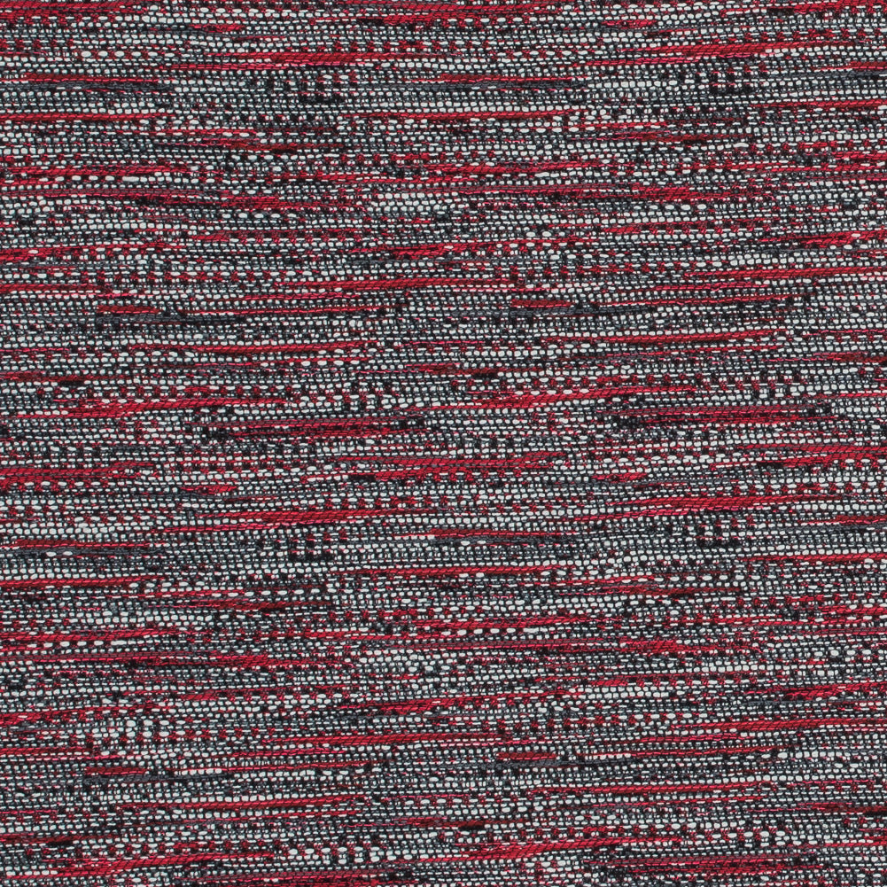 Red and White Cotton Tweed Red and White Cotton Tweed