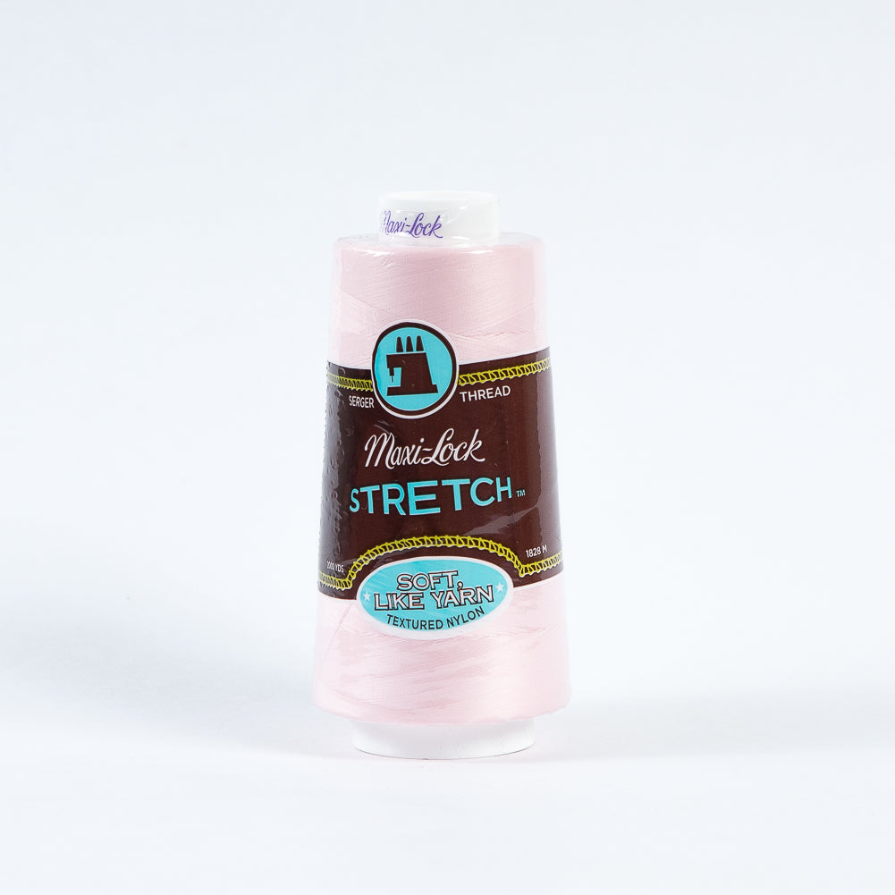 Maxi-Lock Stretch Serger Thread 2000yds - Pink Maxi-Lock Stretch Serger Thread 2000yds - Pink