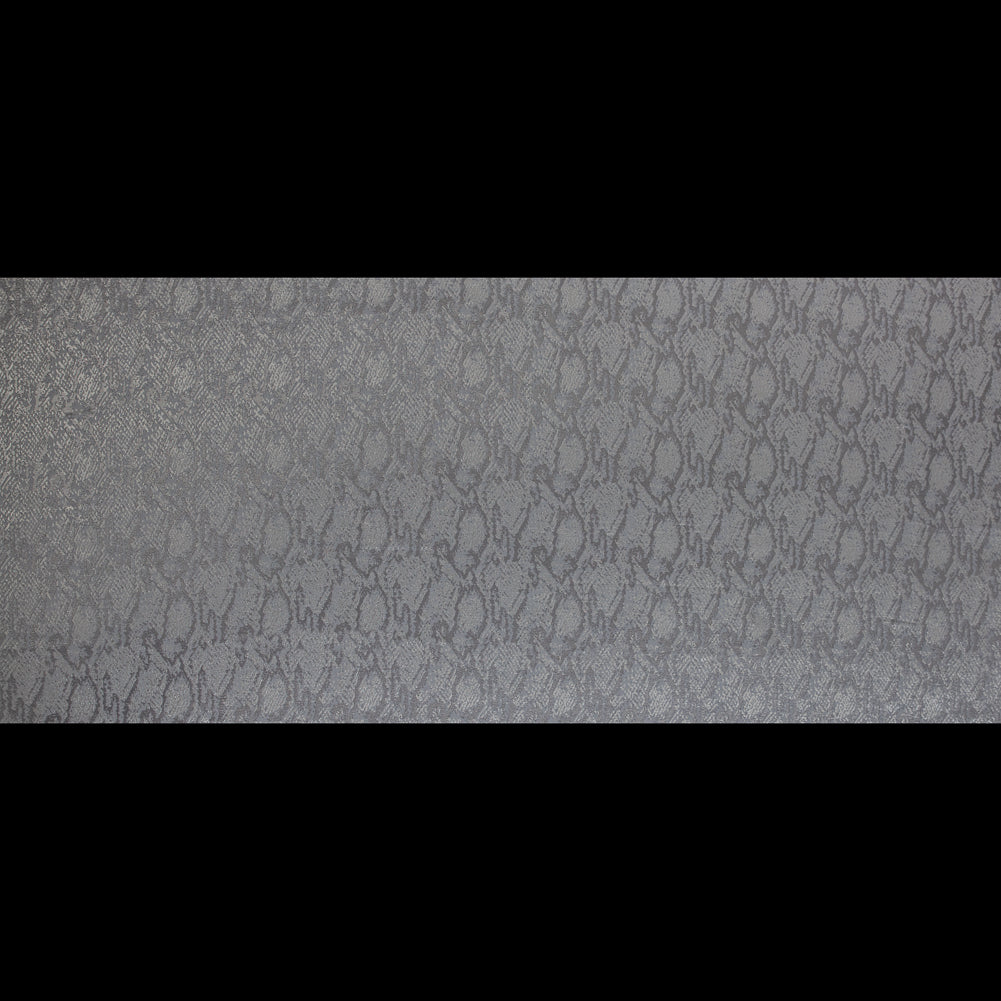 Metallic Ivory, Gray and Nude Python Jacquard Full Metallic Ivory, Gray and Nude Python Jacquard Full