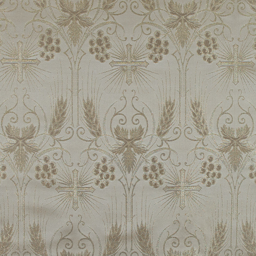 Metallic Gold and Beige Vestment Jacquard Metallic Gold and Beige Vestment Jacquard