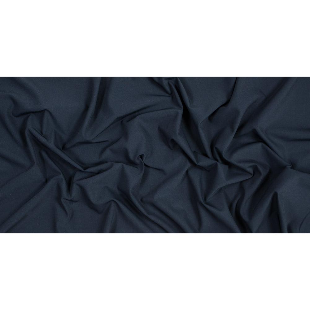 Navy Stretch Woven Cotton Blend Full Navy Stretch Woven Cotton Blend Full