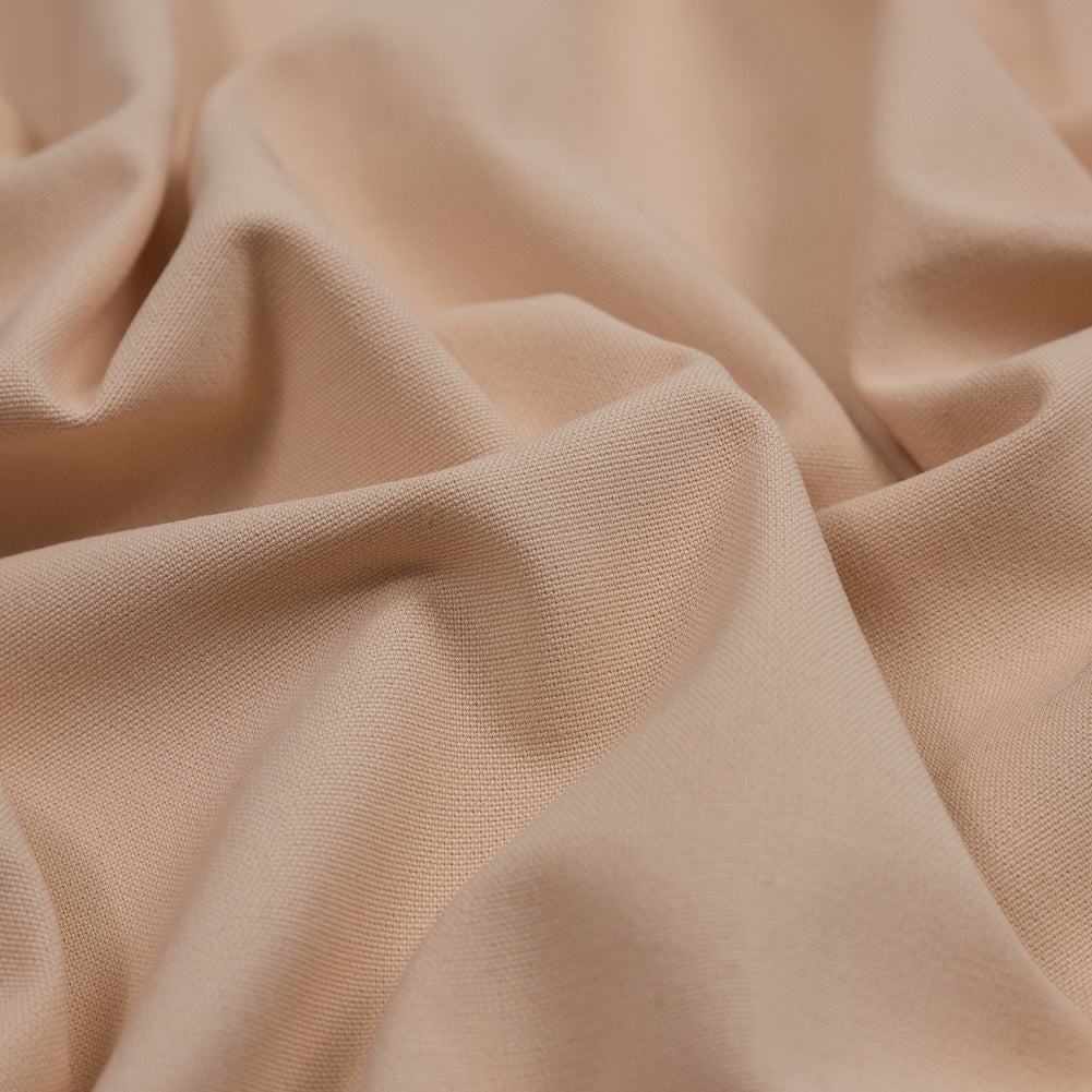 Peach Stretch Cotton Woven Detail Peach Stretch Cotton Woven Detail
