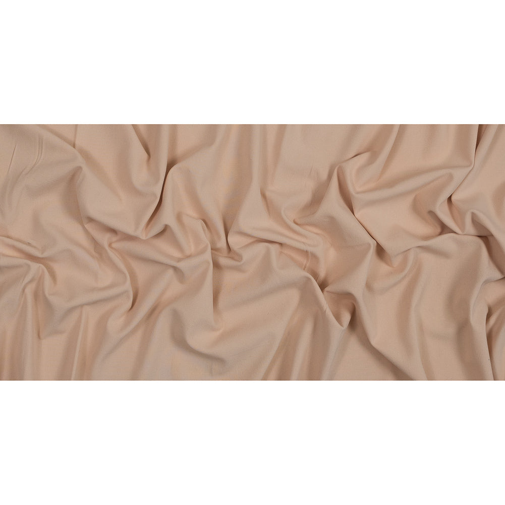 Peach Stretch Cotton Woven Full Peach Stretch Cotton Woven Full