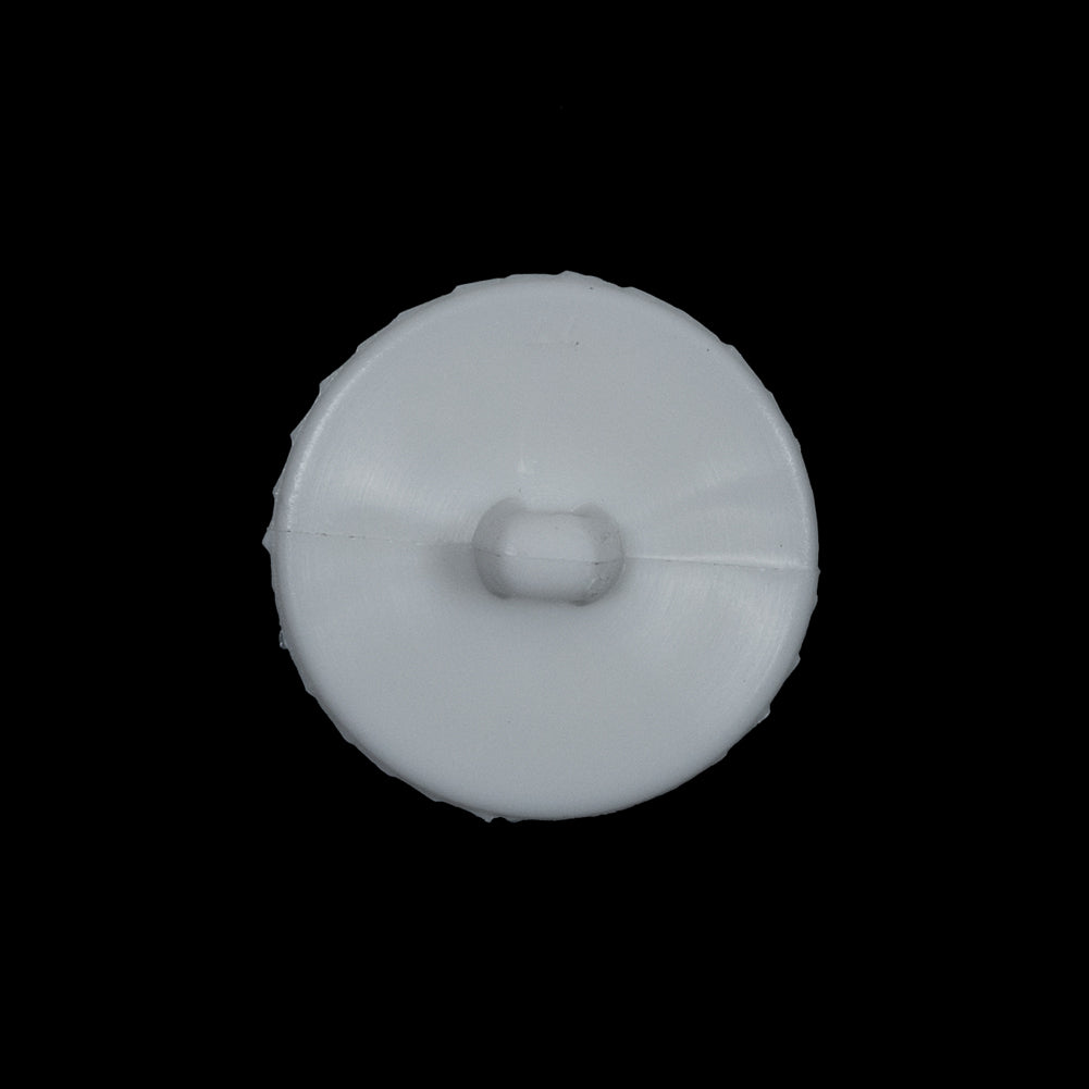 White Detailed Plastic Shank-Back Button - 36L/23mm Detail White Detailed Plastic Shank-Back Button - 36L/23mm Detail