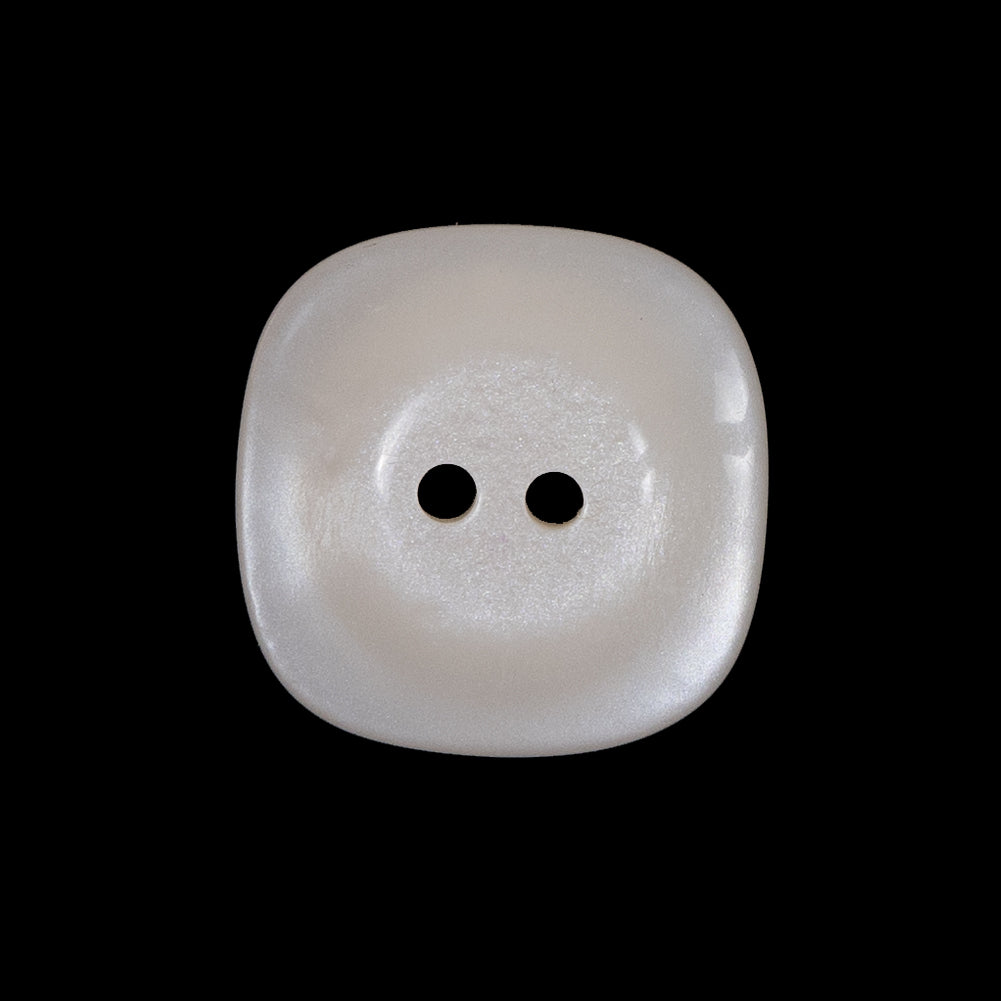 Beige Luminous Plastic Two-Hole Button - 36L/23mm Detail Beige Luminous Plastic Two-Hole Button - 36L/23mm Detail