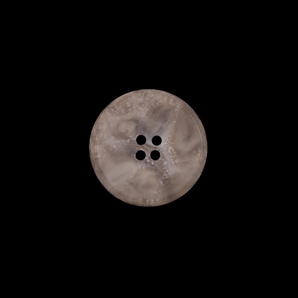 Beige Plastic 4-Hole Button - 24L/15mm Beige Plastic 4-Hole Button - 24L/15mm