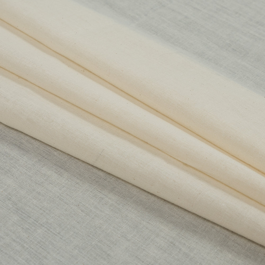 Natural Lightweight Cotton Muslin Folded Natural Lightweight Cotton Muslin Folded