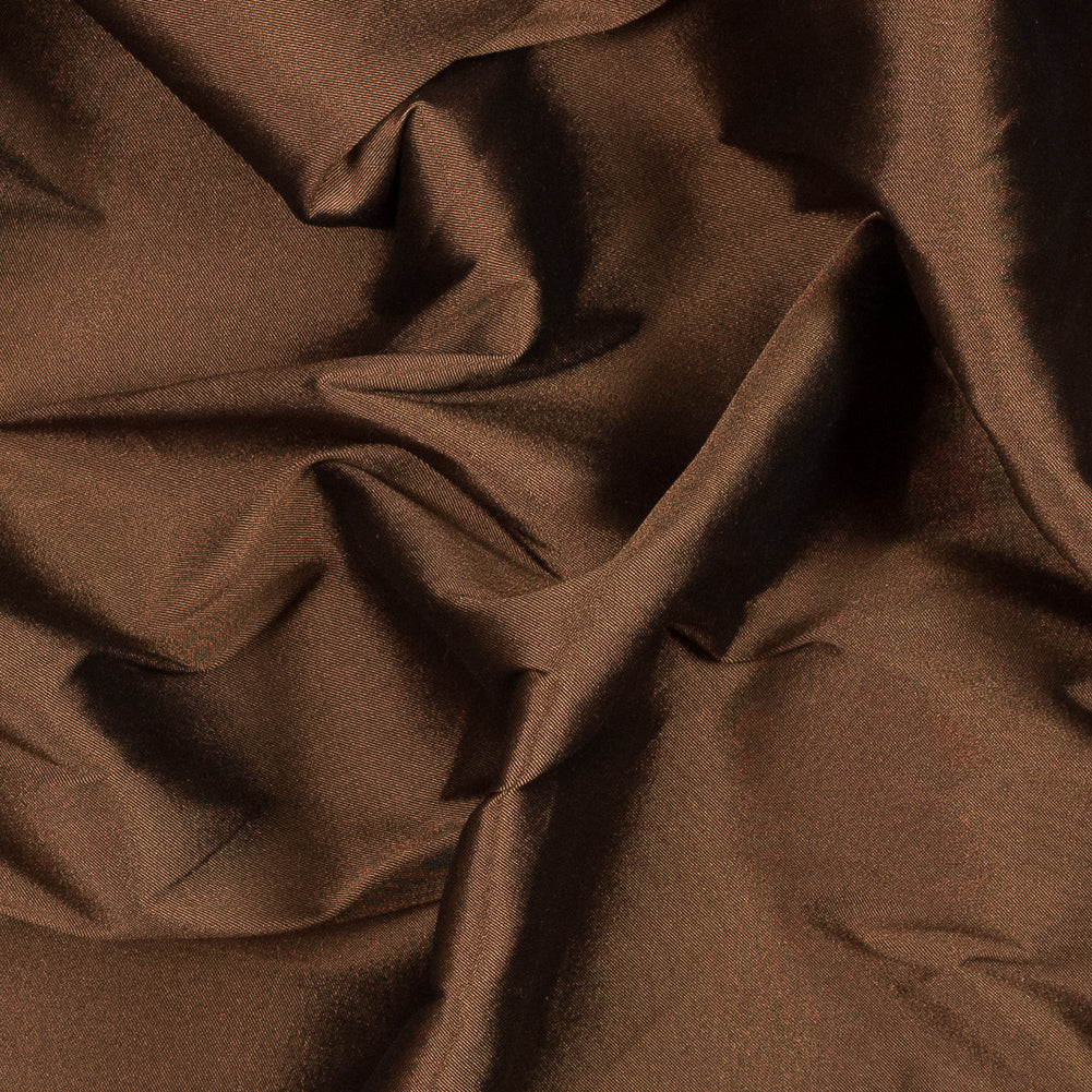 Brown Blended Silk Twill Brown Blended Silk Twill
