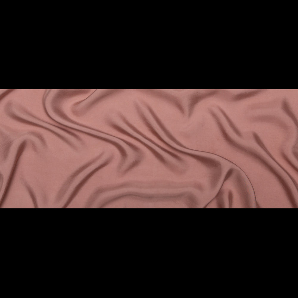 Washed Copper and Rayon Twill - Dusty Rose - Darcy Collection - Full Washed Copper and Rayon Twill - Dusty Rose - Darcy Collection - Full