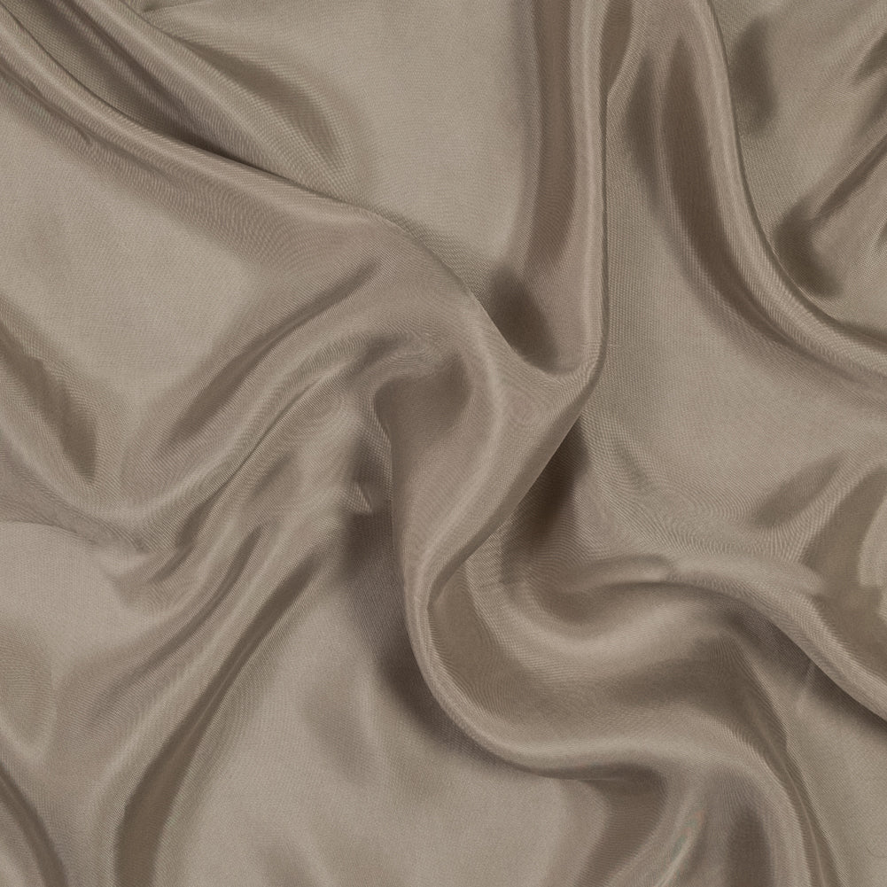 Washed Copper and Rayon Twill - Taupe - Darcy Collection Washed Copper and Rayon Twill - Taupe - Darcy Collection
