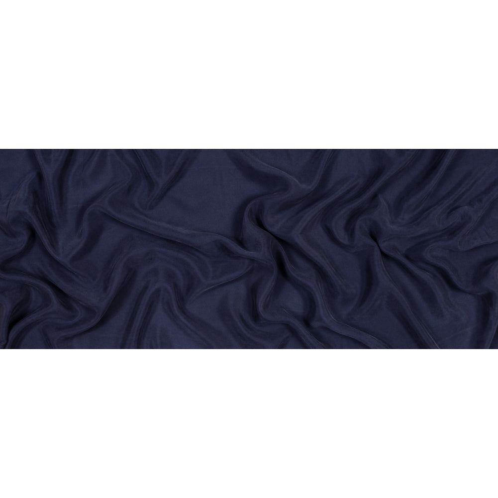 Washed Copper and Rayon Twill - Navy - Darcy Collection - Full Washed Copper and Rayon Twill - Navy - Darcy Collection - Full