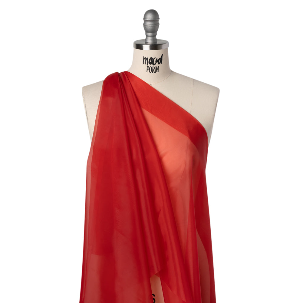 Smooth Organza - Red - Portia Collection Drape Smooth Organza - Red - Portia Collection Drape