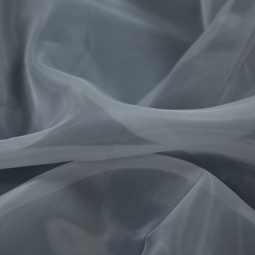 Smooth Organza - Silver - Portia Collection Full Smooth Organza - Silver - Portia Collection Full
