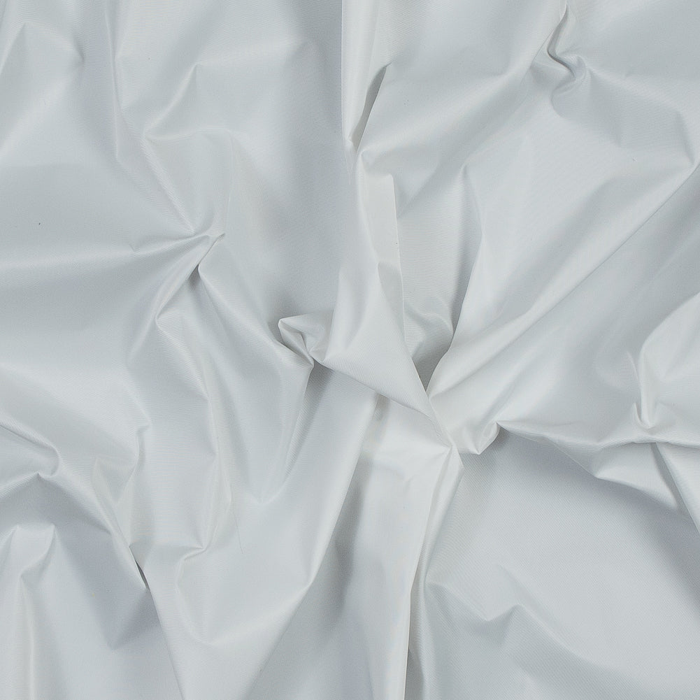 Water-Resistant Polyester Twill - White - Fisher Collection Water-Resistant Polyester Twill - White - Fisher Collection