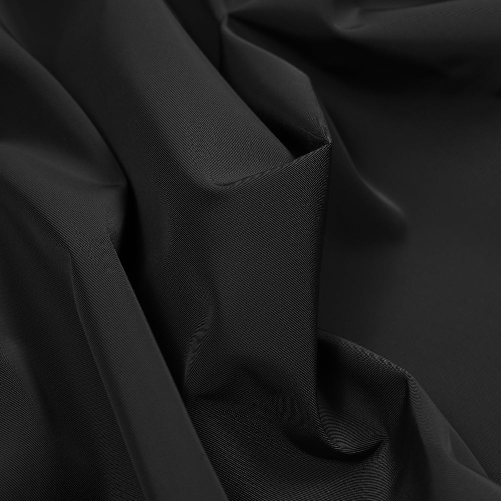 Water-Resistant Polyester Twill - Black - Fisher Collection Full Water-Resistant Polyester Twill - Black - Fisher Collection Full