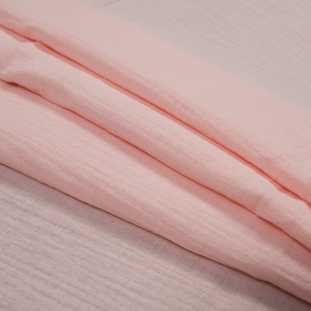 Double Cotton Gauze - Blush - Talamanca Collection Detail Double Cotton Gauze - Blush - Talamanca Collection Detail