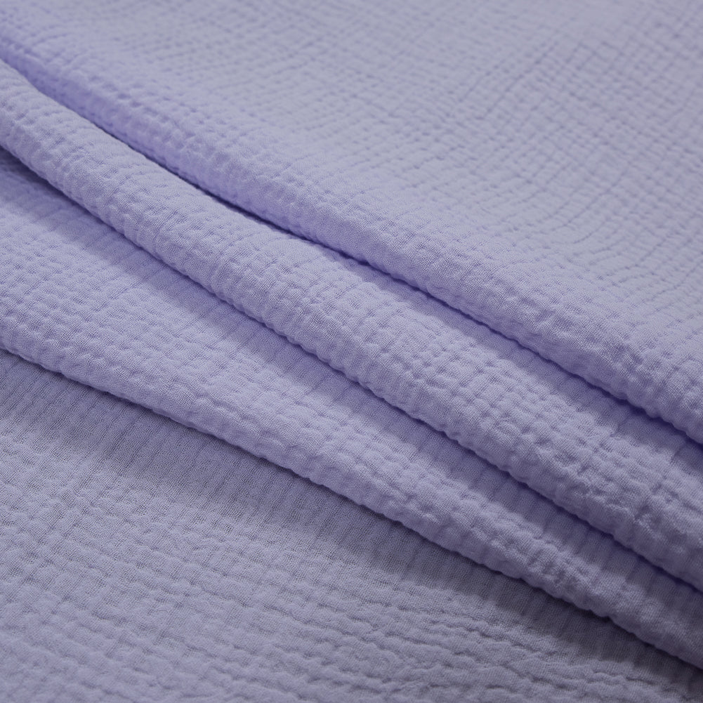 Double Cotton Gauze - Lacy Lilac - Talamanca Collection Detail Double Cotton Gauze - Lacy Lilac - Talamanca Collection Detail