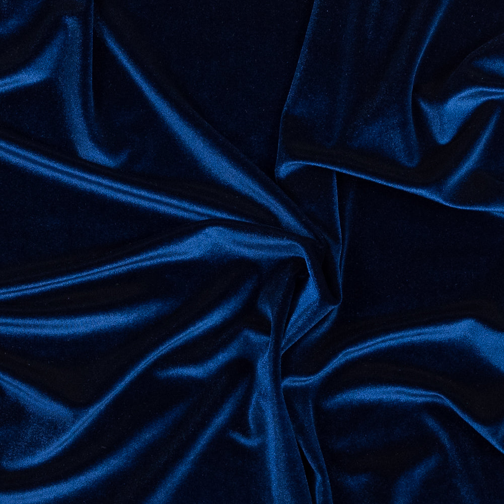 Stretch Velour - Royal Blue - Persica Collection Stretch Velour - Royal Blue - Persica Collection