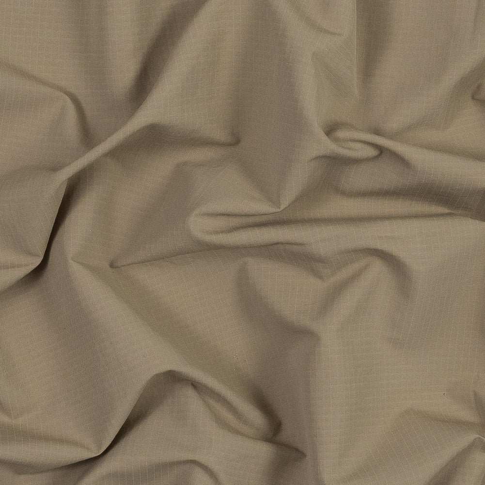 Beige Tonal Striped Nylon Faille Beige Tonal Striped Nylon Faille