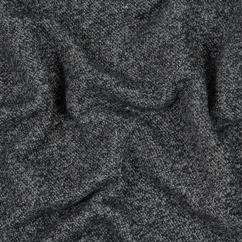 Thick Cotton French Terry - Heather Charcoal Thick Cotton French Terry - Heather Charcoal