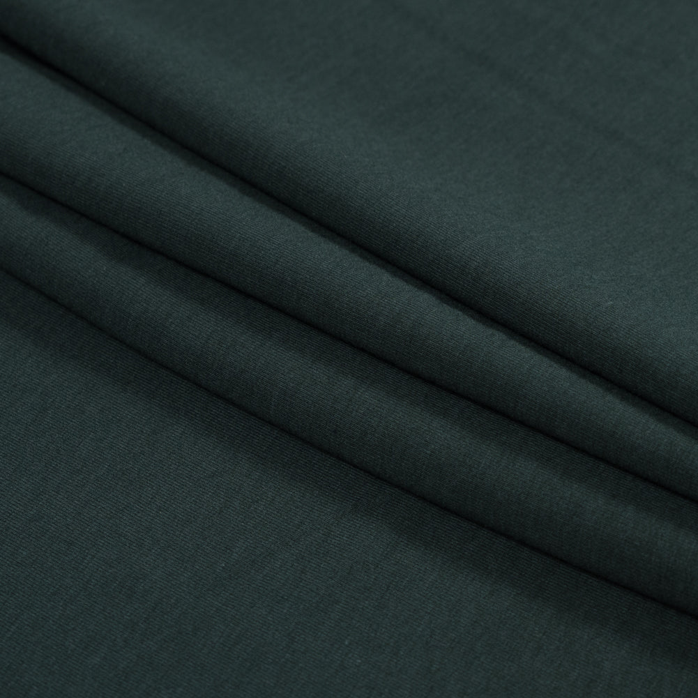 Bamboo Stretch French Terry - Pine - Emei Collection - Folded Bamboo Stretch French Terry - Pine - Emei Collection - Folded