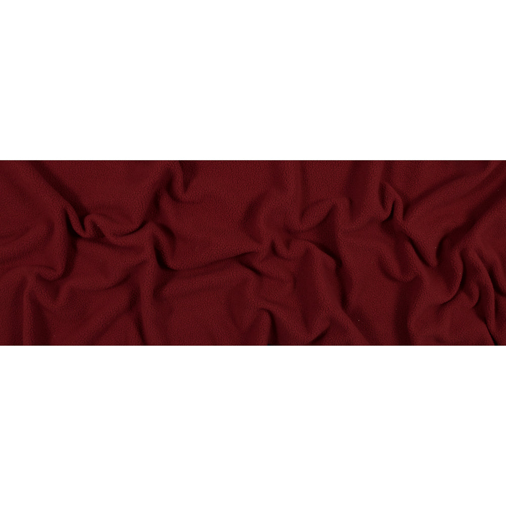 Merlot Heather Sherpa Fleece Folded Merlot Heather Sherpa Fleece Folded