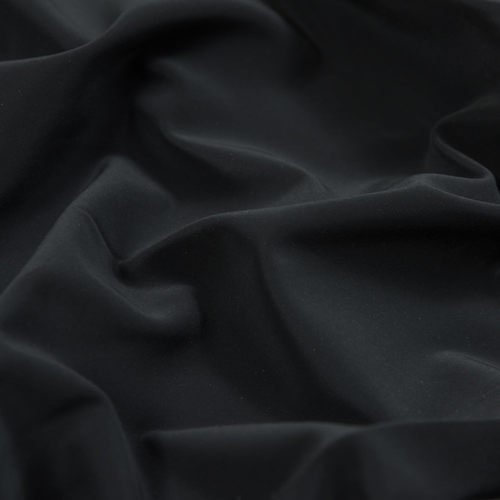 Black on Black Stretch Knit Reflective Fabric Full Black on Black Stretch Knit Reflective Fabric Full